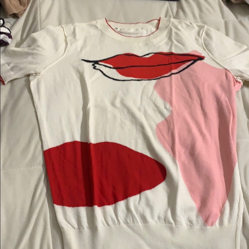 Mouth design shirt
